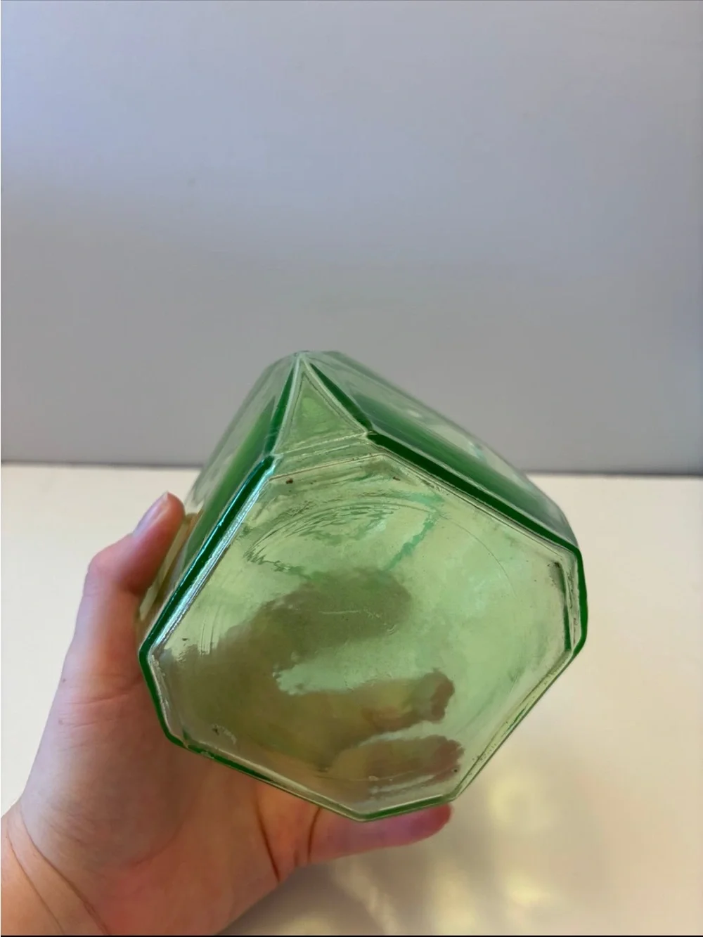 N/A glass ** green